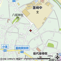 茨城県つくば市小茎393-1周辺の地図