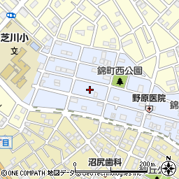 埼玉県上尾市錦町15周辺の地図