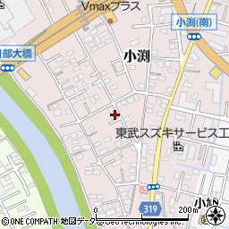 埼玉県春日部市小渕1505周辺の地図