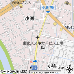 埼玉県春日部市小渕678周辺の地図