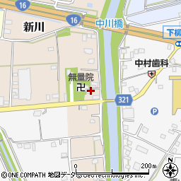 埼玉県春日部市新川107周辺の地図