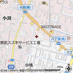 埼玉県春日部市小渕50-4周辺の地図