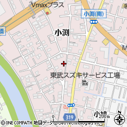 埼玉県春日部市小渕1449周辺の地図