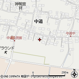 長野県茅野市泉野中道6114-3周辺の地図