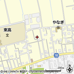 埼玉県春日部市樋籠640周辺の地図