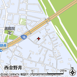 埼玉県春日部市西金野井1120周辺の地図