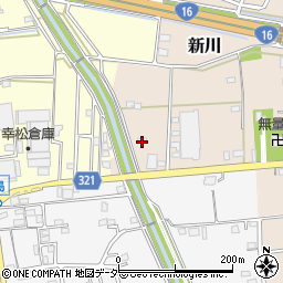 埼玉県春日部市新川160周辺の地図