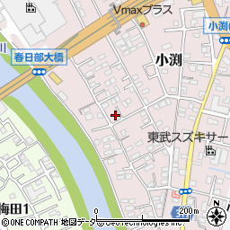 埼玉県春日部市小渕1502周辺の地図