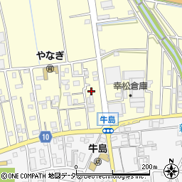 埼玉県春日部市樋籠605周辺の地図