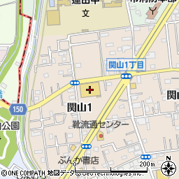 快活ｃｌｕｂ　蓮田店周辺の地図