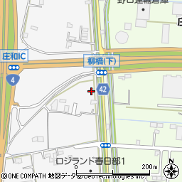 埼玉県春日部市下柳223周辺の地図