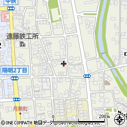 福井県大野市中挾2丁目1302周辺の地図