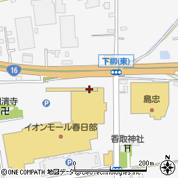 埼玉県春日部市下柳408周辺の地図