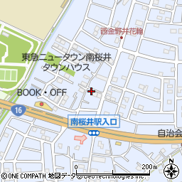 埼玉県春日部市西金野井400周辺の地図