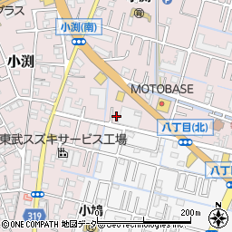 埼玉県春日部市小渕50-59周辺の地図