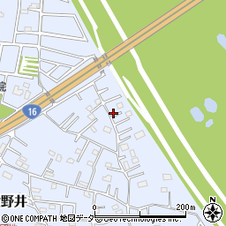 埼玉県春日部市西金野井1223周辺の地図