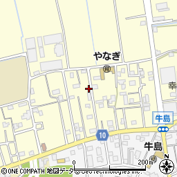 埼玉県春日部市樋籠628周辺の地図