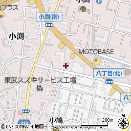 埼玉県春日部市小渕50-53周辺の地図