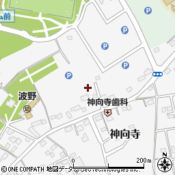 茨城県鹿嶋市神向寺周辺の地図