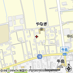 埼玉県春日部市樋籠624周辺の地図