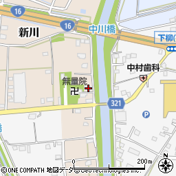 埼玉県春日部市新川113周辺の地図