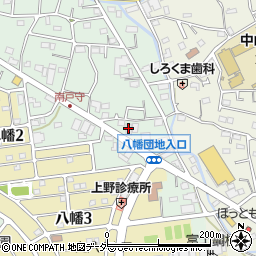 ガラス修理２４川島店周辺の地図