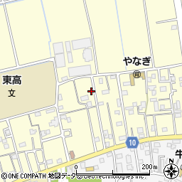 埼玉県春日部市樋籠636周辺の地図