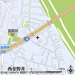 埼玉県春日部市西金野井1122周辺の地図