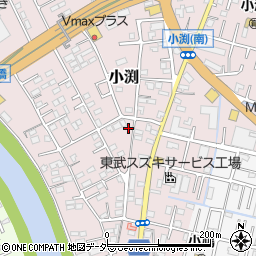 埼玉県春日部市小渕1452周辺の地図