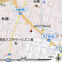 埼玉県春日部市小渕50-57周辺の地図