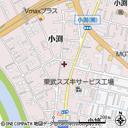 埼玉県春日部市小渕1438周辺の地図