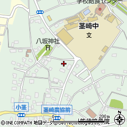茨城県つくば市小茎439周辺の地図