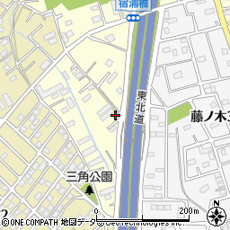 蓮田動物病院周辺の地図