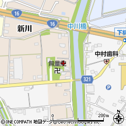 埼玉県春日部市新川118周辺の地図