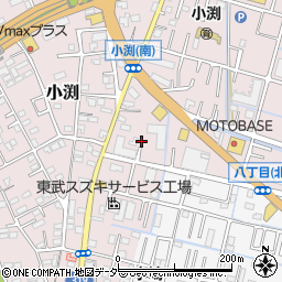 埼玉県春日部市小渕37周辺の地図