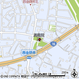 埼玉県春日部市西金野井1078周辺の地図