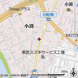 埼玉県春日部市小渕671-1周辺の地図