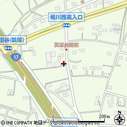 埼玉県桶川市川田谷2918周辺の地図
