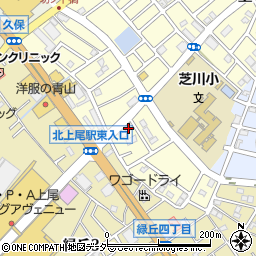 ホシザキ北関東株式会社　上尾営業所周辺の地図
