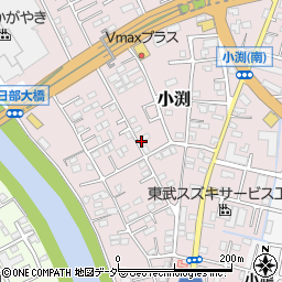 埼玉県春日部市小渕1458周辺の地図