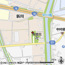 埼玉県春日部市新川124周辺の地図