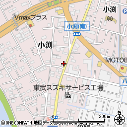 埼玉県春日部市小渕668周辺の地図