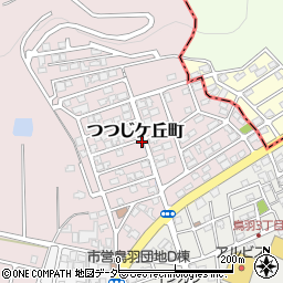 福井県鯖江市つつじケ丘町周辺の地図