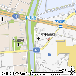 埼玉県春日部市下柳703周辺の地図
