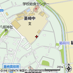 茨城県つくば市小茎366周辺の地図