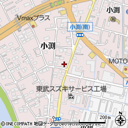 埼玉県春日部市小渕669-1周辺の地図