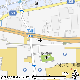 埼玉県春日部市下柳520周辺の地図