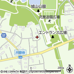 埼玉県桶川市川田谷2603周辺の地図