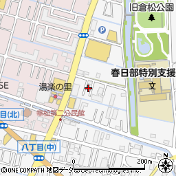埼玉県春日部市八丁目991周辺の地図