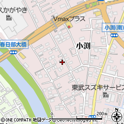 埼玉県春日部市小渕1497周辺の地図